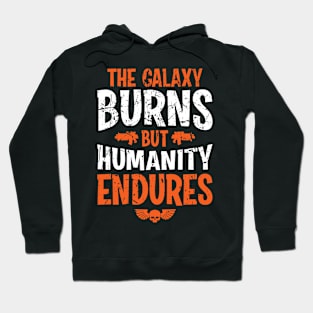 Humanity Endures - Flames of Resilience Hoodie